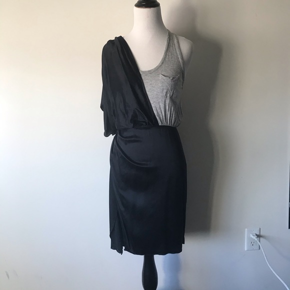 Alexander Wang Dresses & Skirts - Alexander Wang silk and cotton pocket tank dress